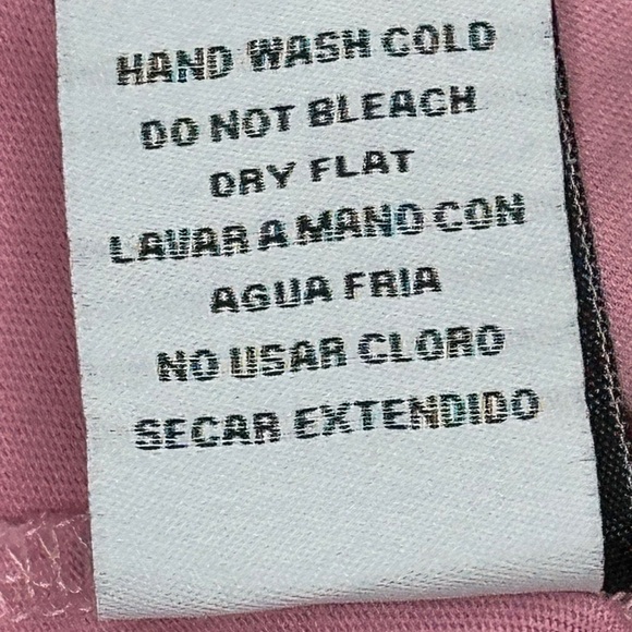 Easel Pink Flower Patch T-shirt Oversized Mineral Wash Bohemian Sz 1X - Picture 6 of 11